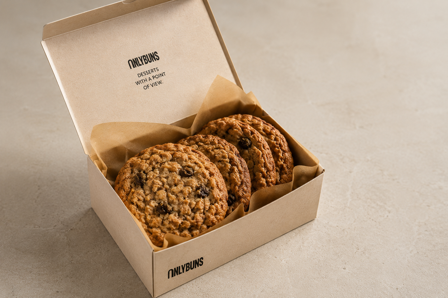 Oatmeal Raisin Cookie Box